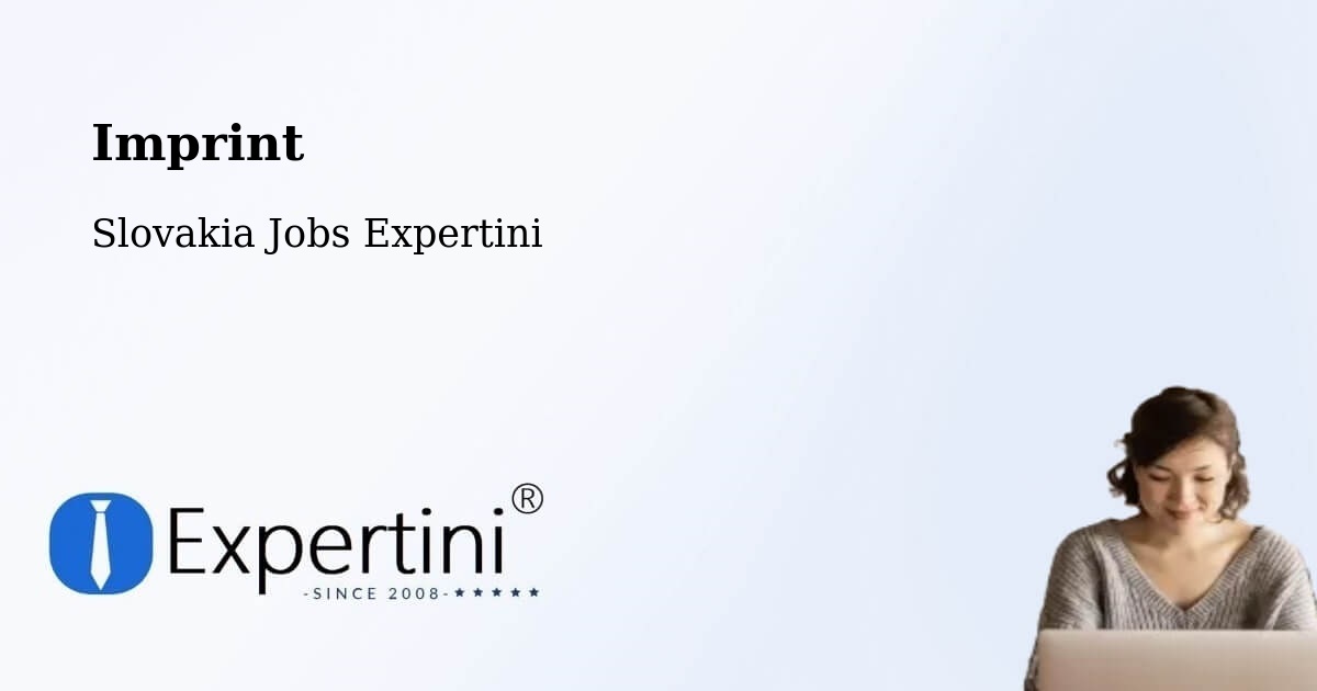 Imprint – Svit - Slovakia Jobs Expertini
